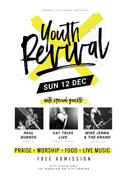 Sample youth revival program
